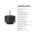 HGLRC MY 3215 900kV brushless motor high load 6S 10-inch FPV Motor - Image 4