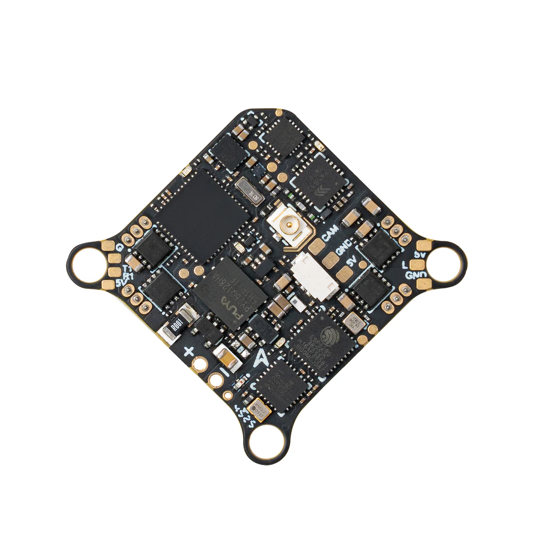 Matrix_1S_5IN1_II_Brushless_Flight_Controller_soldered_front_1080x Betafpv Matrix 1S Brushless Flight Controller (5IN1 II) - Image 1