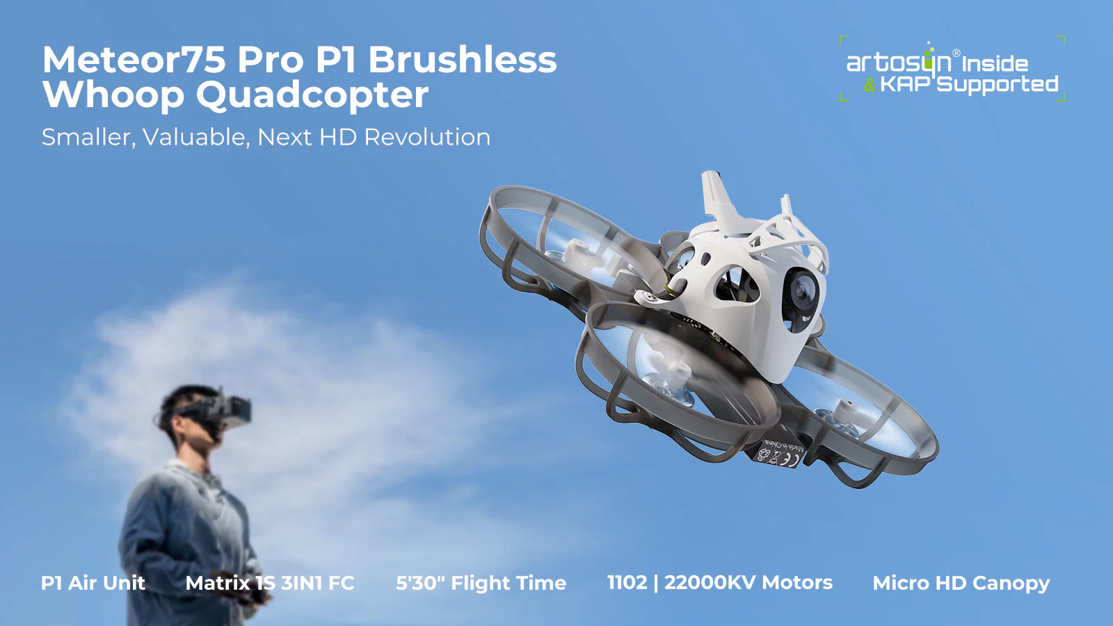 Betafpv Meteor75 Pro P1 Brushless Whoop Quadcopter - Image 6
