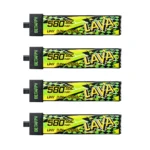 Betafpv LAVA II 1S Battery 580mAh - Set of 4 pcs