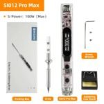 SEQURE SI012 Pro Max Portable OLED Soldering Iron Support PD/QC/3S-6S Battery Power Supply - Image 4