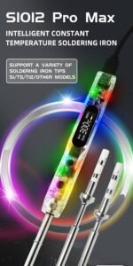 SEQURE SI012 Pro Max Portable OLED Soldering Iron Support PD/QC/3S-6S Battery Power Supply - Image 2